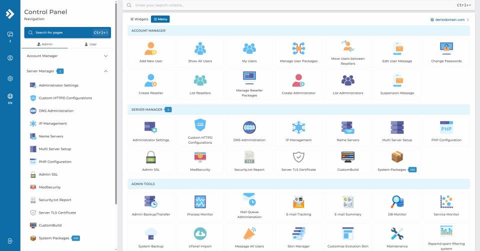 hosting dla deweloperów z directadmin i litespeed oraz reseller
